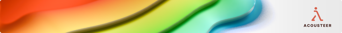 Acousteer Acoustic Simulation Engine Horizontal Stripe