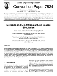 AES Paper Methods and Limitations of Line Source Simulation.