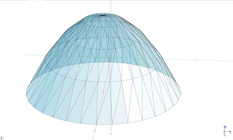 Rhino Mesh Cupola