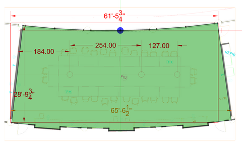 Floorplan for sloped ceiling tutorial