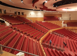 ADA Acoustics & Media Consultants GmbH. EASE simulation for the Suhl Congress Hall.