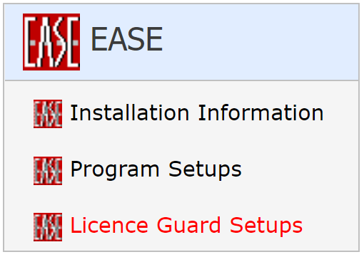 License Guard Setups Picture