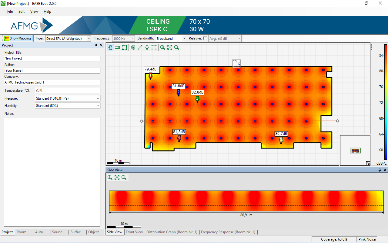 Mapping and Section Plane View