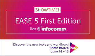 News Item Pic - EAE 5-FE live at InfoComm 2023