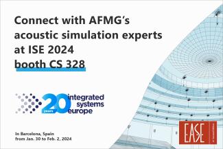 Connect with AFMG at ISE 2024.