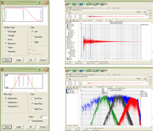 A lot of different filtering methods enable an efficient work with EASERA.