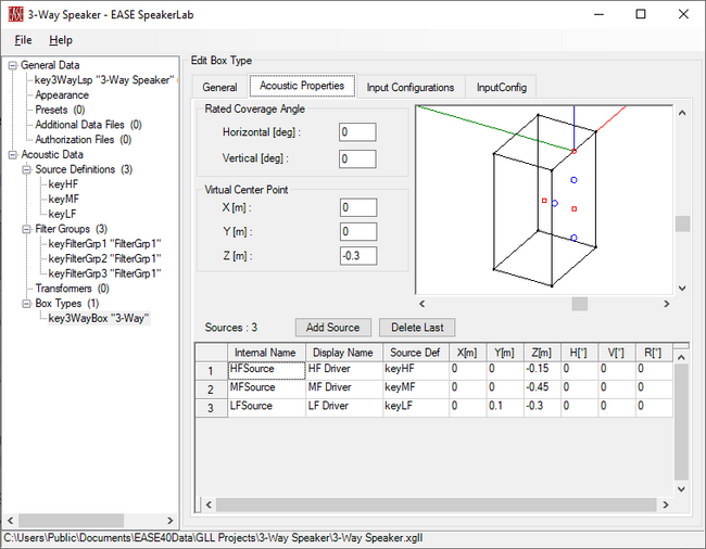 EASE SpeakerLab Interface