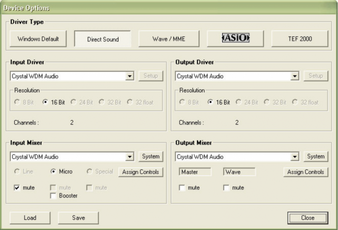 Almost every external hardware interface is supported by EASERA.