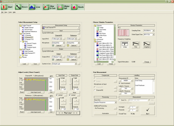 EASERA provides a large variety of measurement signals and options.