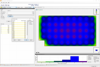 Signal-to-noise ratio simulation