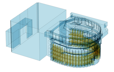 3D acoustic model of Teatro Colón, Argentina