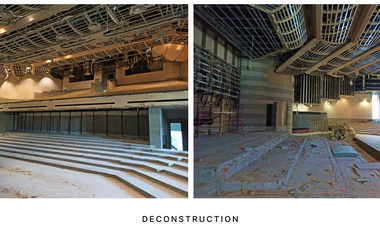 Acoustic design of Lithuanian State Symphony Orchestra Hall. Deconstruction.
