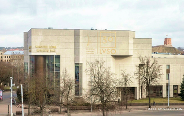 Acoustic design of Lithuanian State Symphony Orchestra Hall. From outside.