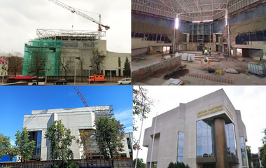 Acoustic design of Lithuanian State Symphony Orchestra Hall. Reconstruction, view from outside and inside.