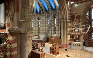 Acoustic and sound system design in St John’s Church in Tasmania