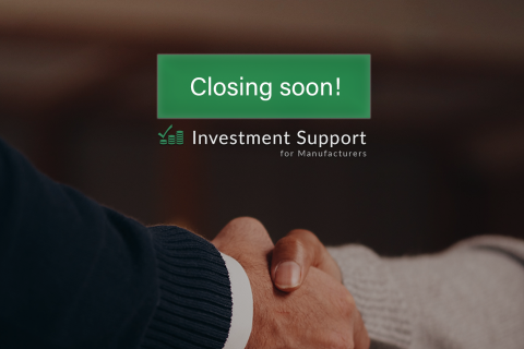 Investment Support Closing Soon!