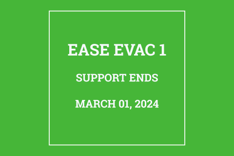 List view EASE Evac 1
