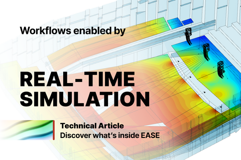 Workflows in EASE enabled by Acousteer real-time simulation engine